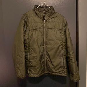 Men’s Large North Face Full Zip Puffer Jacket